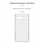 Чехол накладка ArmorStandart TPU Air Series для Google Pixel 7a Camera cover Transparent (ARM70855)