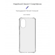 Чехол накладка ArmorStandart TPU Air Force для Oppo A18 4G / A38 4G Transparent (ARM71038) Чехол накладка ArmorStandart TPU Air Force для Oppo A18 4G / A38 4G Transparent (ARM71038)