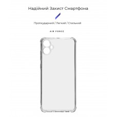 Чехол накладка ArmorStandart TPU Air Force для Samsung A05 (A055) Camera cover Transparent (ARM71792) Чехол накладка ArmorStandart TPU Air Force для Samsung A05 (A055) Camera cover Transparent (ARM71792)