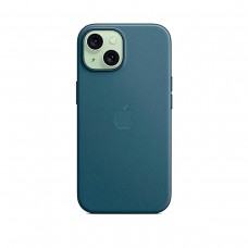 Чехол накладка SK PU MagSafe Original для Apple iPhone 15 (OEM) - Pacific Blue (ARM71974)