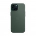 Чехол накладка SK PU MagSafe Original для Apple iPhone 15 (OEM) - Evergreen (ARM71975) Чехол накладка SK PU MagSafe Original для Apple iPhone 15 (OEM) - Evergreen (ARM71975)