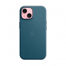 Чехол накладка SK PU MagSafe Original для Apple iPhone 15 Plus (OEM) - Pacific Blue (ARM71980)