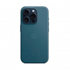 Чехол накладка SK PU MagSafe Original для Apple iPhone 15 Pro (OEM) - Pacific Blue (ARM71985)