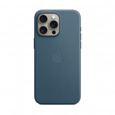 Чехол накладка SK PU MagSafe Original для Apple iPhone 15 Pro Max (OEM) - Pacific Blue (ARM71990)