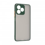 Чехол накладка ArmorStandart PC Frosted Matte для Realme C51 / C53 Dark Green (ARM72389)