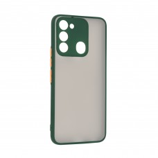 Чехол накладка ArmorStandart PC Frosted Matte для Tecno Spark Go 2022 (KG5) Dark Green (ARM72396)