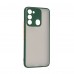 Чехол накладка ArmorStandart PC Frosted Matte для Tecno Spark Go 2022 (KG5) Dark Green (ARM72396)