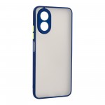 Чехол накладка ArmorStandart PC Frosted Matte для Oppo A18 4G / A38 4G Navy Blue (ARM72404)