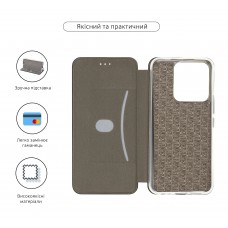 Чехол книжка ArmorStandart PU G-Case для Tecno Spark Go 2022 (KG5) Black (ARM72416)