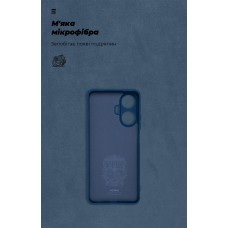 Чехол накладка ArmorStandart TPU ICON для Realme C55 Camera cover Blue (ARM72418)