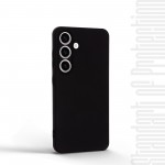 Чехол накладка TPU Armorstandart Matte Slim Fit для Samsung S24 Camera cover Black (ARM72474)