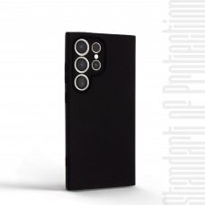 Чехол накладка TPU Armorstandart Matte Slim Fit для Samsung S24 Ultra Camera cover Black (ARM72478)