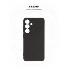 Чехол накладка ArmorStandart TPU ICON для Samsung S24 Camera cover Black (ARM72488)