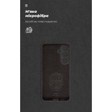 Чехол накладка ArmorStandart TPU ICON для Samsung S24 Camera cover Black (ARM72488)