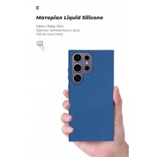 Чехол накладка ArmorStandart TPU ICON для Samsung S24 Ultra Dark Blue (ARM72497)