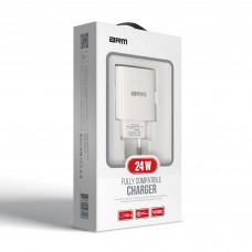 СЗУ ArmorStandart AR012 1USB 24W 5A White (ARM72564) СЗУ ArmorStandart AR012 1USB 24W 5A White (ARM72564)