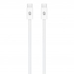 Кабель ArmorStandart AMQKJ3ZM Type-C-Type-C 1m White (ARM72698)