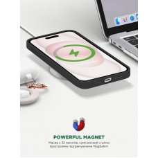 Чехол накладка ArmorStandart TPU ICON2 MagSafe для Apple iPhone 15 Black (ARM72729)