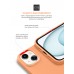 Чехол накладка ArmorStandart TPU ICON2 MagSafe для Apple iPhone 15 Orange Sorbet (ARM72734)