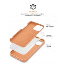 Чехол накладка ArmorStandart TPU ICON2 MagSafe для Apple iPhone 15 Orange Sorbet (ARM72734)