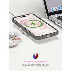 Чехол накладка ArmorStandart TPU ICON2 MagSafe для Apple iPhone 15 Plus Clay (ARM72736)