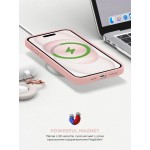 Чехол накладка ArmorStandart TPU ICON2 MagSafe для Apple iPhone 15 Plus Light Pink (ARM72739)