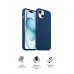 Чехол накладка ArmorStandart TPU ICON2 MagSafe для Apple iPhone 15 Plus Storm Blue (ARM72741)
