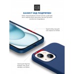 Чехол накладка ArmorStandart TPU ICON2 MagSafe для Apple iPhone 15 Plus Storm Blue (ARM72741)