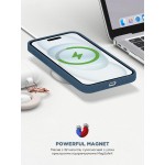 Чехол накладка ArmorStandart TPU ICON2 MagSafe для Apple iPhone 15 Plus Storm Blue (ARM72741)