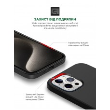 Чехол накладка ArmorStandart TPU ICON2 MagSafe для Apple iPhone 15 Pro Max Black (ARM72748)