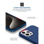 Чехол накладка ArmorStandart TPU ICON2 MagSafe для Apple iPhone 15 Pro Storm Blue (ARM72757)