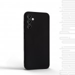Чехол накладка TPU Armorstandart Matte Slim Fit для Samsung A14 4G / A14 5G Camera cover Black (ARM73237)