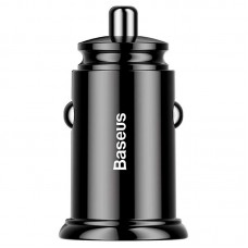 АЗУ Baseus Circular Plastic A+A 2USB 30W 5A Dual (QC 3.0,SCP,AFC) Black (CCALL-YD01)