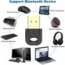 Адаптер USB Bluetooth Vention 5.0 RTL8761B Black (CDDBG)