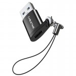 Адаптер Cabletime USB-Type-C 3.0 OTG Black (CP73B)