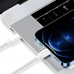 Кабель ColorWay Type-C-Type-C PD Fast Charging 65W 3А 2m White (CW-CBPDCC056-WT)