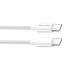 Кабель ColorWay Type-C-Type-C PD Fast Charging 65W 3А 2m White (CW-CBPDCC056-WT)