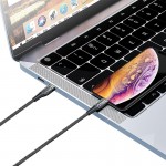 Кабель ColorWay Type-C-Lightning transparent head PD Fast Charging 27W 3А 1.2m Black (CW-CBPDCL057-BK)
