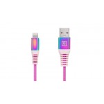 Кабель REAL-EL Rainbow USB-Lightning 1m 2.4A (EL123500051)