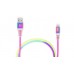 Кабель REAL-EL Rainbow USB-Lightning 1m 2.4A (EL123500051)