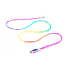 Кабель REAL-EL Rainbow Type-C-Lightning 20W 3A 1m (EL123500054)
