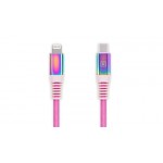 Кабель REAL-EL Rainbow Type-C-Lightning 20W 3A 1m (EL123500054)