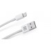 Кабель REAL-EL USB-Lightning MFI 2m White (EL123500056)