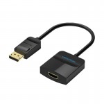Адаптер Vention DisplayPort-HDMI 4K 30Hz 0.2m Black (HBGBB) Адаптер Vention DisplayPort-HDMI 4K 30Hz 0.2m Black (HBGBB)