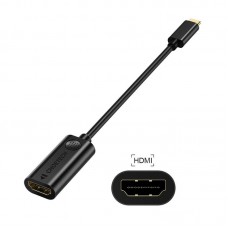 Адаптер Choetech HDMI-Type-C (M/F) 4K 30Hz Black (HUB-H04)