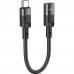 Адаптер Hoco U107 Type-C-Lightning (M/F) 0.1m Black (U107CLB)