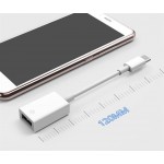 Адаптер XoKo MH-360 Type-C-USB с кабелем White (XK-MH-360)